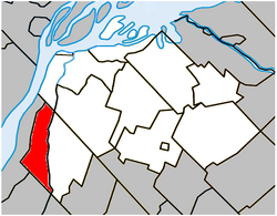 Saint-Roch-de-Richelieu Quebec location diagram